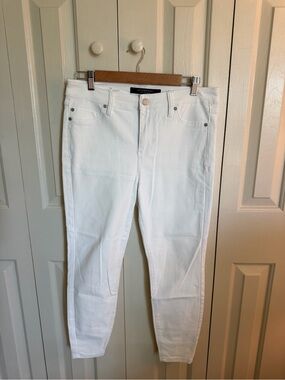 Liverpool White Skinny Crop Pants